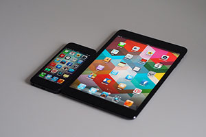 iPad Mini and iPhone 5